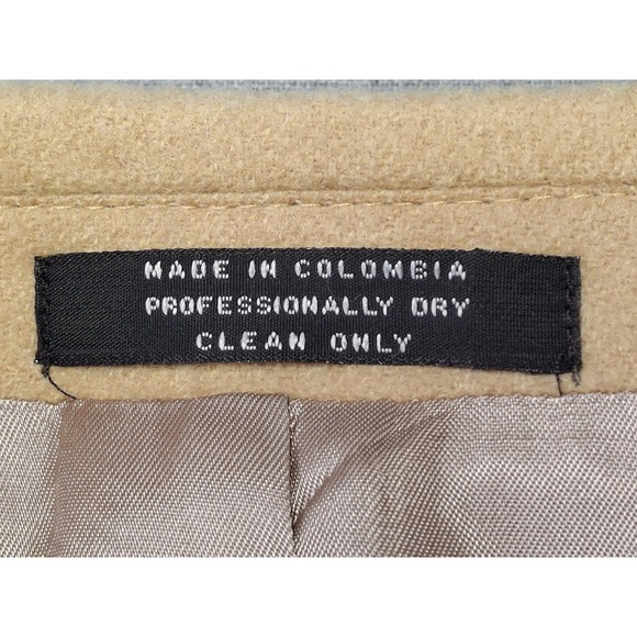 Botany 500 Camel Hair Blazer Mens 48R Long Tan 2 Button Notch Lapel USA - Picture 9 of 11